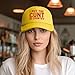I Put The Cunt in Country Mesh Hat for Men Women Gifts Baseball Cap Trucker Hat Yellow