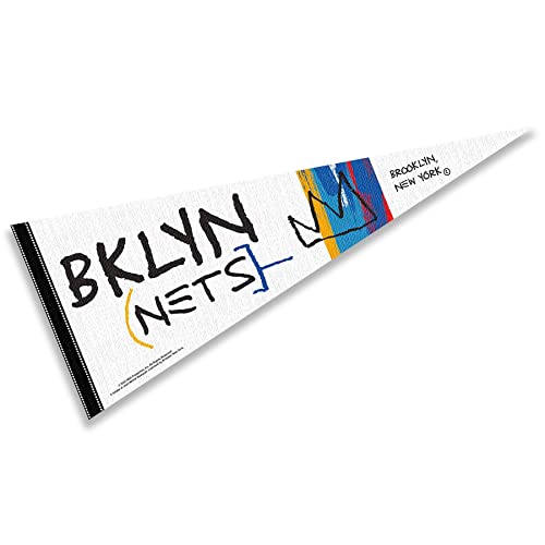 WinCraft Brooklyn Nets City Edition Pennant Flag