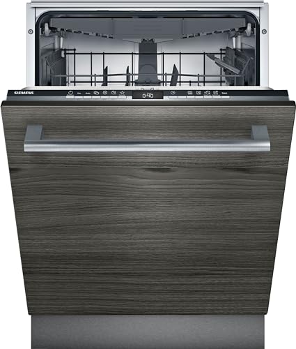 Siemens SN13ES79CS Geschirrspüler iQ300, unterbaufähige Spülmaschine mit Besteckschublade, 60 cm, Home Connect, varioSpeed Plus...