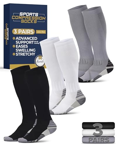 Pembrook 3 Pairs Compression Socks