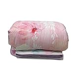  Happidea Nuovo Trapunta Matrimoniale Piumone Pinkish Fiori Rosa