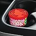 LITTLE TREES Car Air Freshener | Fiber Can Provides Long Lasting Scent for Auto or Home | Recycled Fiber | Cherry Blast, 4 Air Fresheners