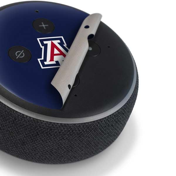Skinit Decal Audio Skin Compatible with Amazon Echo Dot 3 - Officially Licensed University of Arizona Primary Mark Design