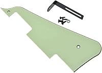 Vista 44 de KAISH Golpeador de guitarra Abalone Pearl LP con soporte negro para Epiphone Les Paul