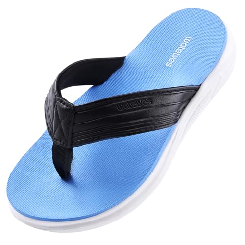 Image of WateLves Girls Flip Flops Non-Slip Casual Thong Sandals Summer Sandal Shoes for Beach Swim Pool (Little Kid /Big Kid)