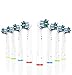 Produktbild Aufsteckbürsten für Oral B, Zahnbürstenaufsatz für Oral B Elektrische Zahnbürsten Rotierend Ersatzbürsten Cross Ersatzköpfe Action Aufsätze - 8PCS