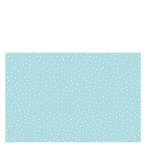 Laroom Alfombra Vinílica Infantil Diseño Estrellas, Vinilo Antilisca