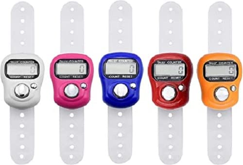Shoes Lane Digital Finger Ring Tasbeeh Tasbih Tally Counter Timer Religious Knitting Row (20) - Image 2