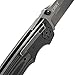 CRKT Ruger All-Cylinders +P EDC Folding Pocket Knife: Heavy Duty Everyday Carry, Black Plain Edge Blade, Thumb Stud, Liner Lock, G10 Handle, Reversible Pocket Clip R2003K