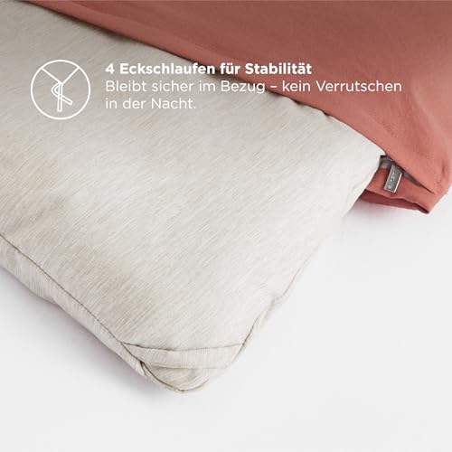 BEDSURE Bettdecken-Set ohne Bezug 240x220 - Bettdecke mit Kissenbezug 80x80 – Ansicht 4