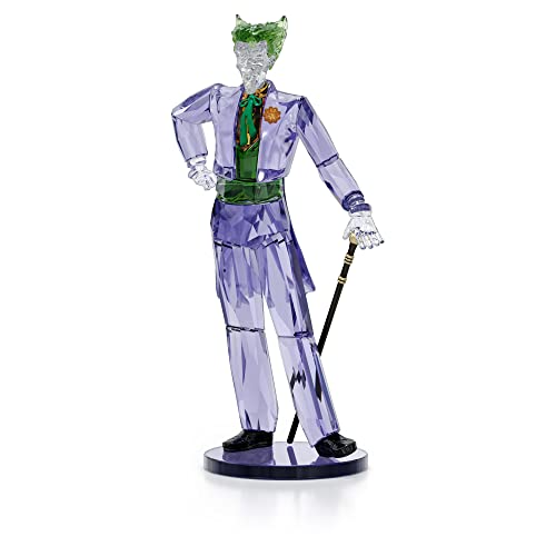 Articolo consegnato: 1 x Swarovski DC Comics, Joker, oggetto decorativo con personaggio in cristalli Swarovski e metallo laccato e placcato, inclusa confezione Swarovski; non è un giocattolo