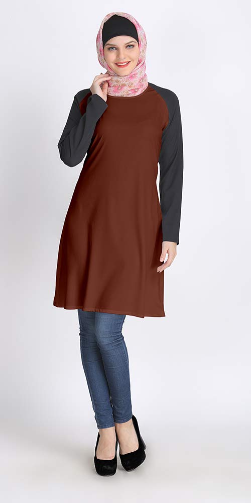 Modest Elegant Islamic Trendy Women's Everyday Tunic Kurti Dress