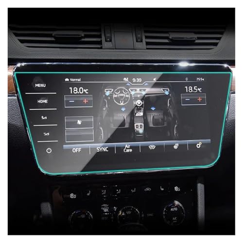 Protection d'écran Skoda Superb 2019-2023 film de navigation GPS 9.2 pouces TPU intérieur