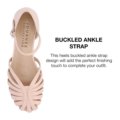 Faux Leather Fisherman Sandals by Journee Collection3