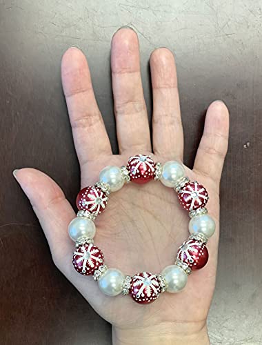 Pulsera de Navidad para lucir en cenas familiares y eventos navideños 3
