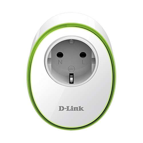 D-Link DSP-W115 - WiFi スマートプラグ、無料の mydlink アプリを使用して携帯電話またはタブレットから制御、オン/オフ時間プログラミング、Amazon Alexa および Google Home と互換性あり、IFTTT、ホワイト