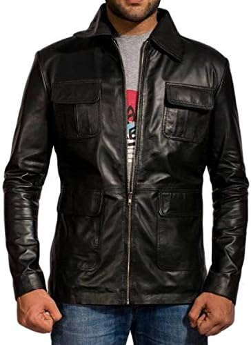 Amazon.com: The Jacket Makers The Vampire Diaries Damon Salvatore Chaqueta  de cuero, Motociclista, L, Negro : Ropa, Zapatos y Joyería