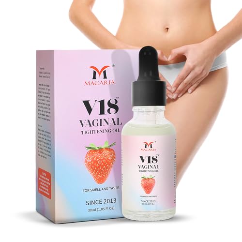 Soin Yoni V18 à la fraise : huile intime pour retrouver confort et confiance au quotidien