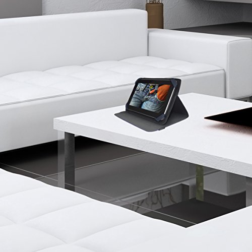 Housse en jean pour tablette 9 à 10 pouces APPROX bleue anti-choc