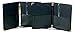 Marlo Plastics Premium Concert Choral Folder 9-1/4 x 12 with Elastic Stays, Pockets, Brass Corners, Pencil - Black (Single)