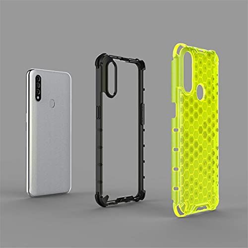 Image of Glasgow Back Case Cover Compatible with Oppo A8 (Stylish Design) -Black