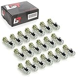 Gesamtlänge: 51 mm LST 20x UNIVERSAL RÄNDELBOLZEN MIT RADMUTTER - M12x1,5 x 51mm