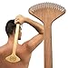 THE BULLDOG Back Scratcher, Unique Brush Skin Stimulator for Itch Relief and Pleasure, Best Gift for Men and Women, Designed for Deep Self Massage