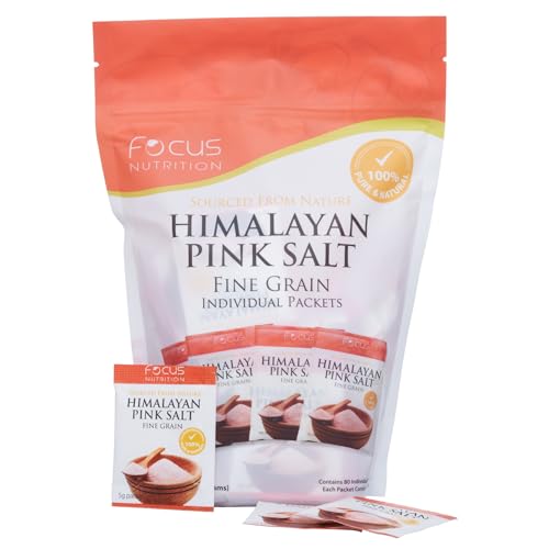 Focus Nutrition Sal Rosa del Himalaya en Sobres, 80 unidades miniatura 1