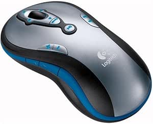 Logitech MediaPlay Cordless Mouse- Blue