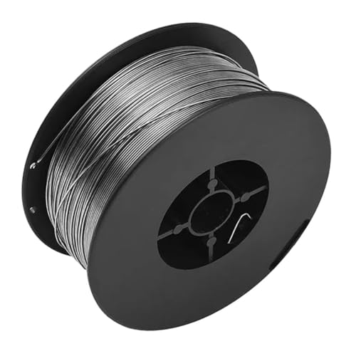 Veemoon 1 Rotolo Saldatore Filo Continuo Senza Gas per Progetti Costruzione e Riparazione per Materiali Sottile e Applicazioni Esterne