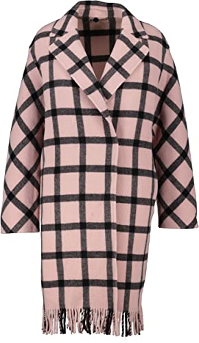 Marc Cain Damen Mantel-Jacke N 4/40 rosa, schwarz