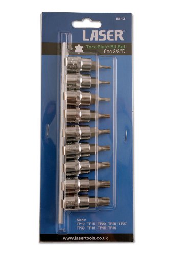 Embouts Torx 3/8" Laser 5213 pour démonter étrier de frein - 2