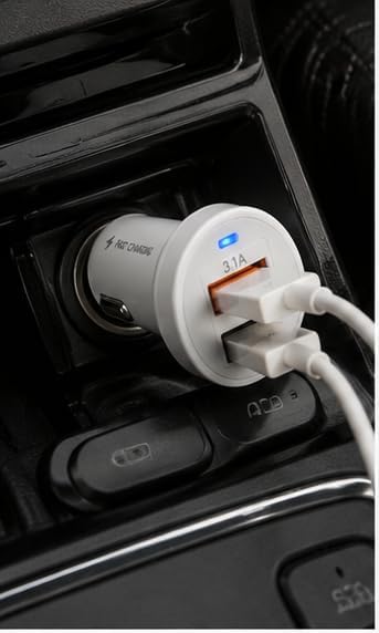 Image of Dual USB Fast Charging Car Charger