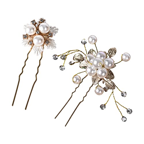 PQSWATER 4 pezzi Accessori per capelli da sposa da...