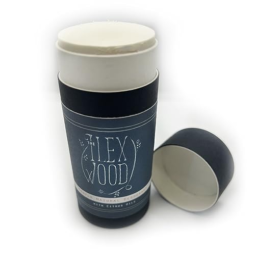 The Ilex Wood - Gentle Natural Deodorant with Citrus Oils - 70ml. Natural Handmade Vegan Deo, no plastic, no alcohol, Sodium Bicarbonate Free, Eco Friendly, Cruelty Free, no Toxins & no Aluminium Salt - Image 3