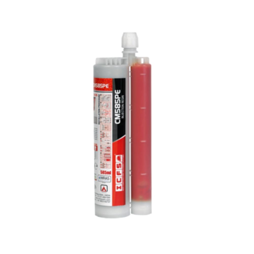 ICFS CM585PE Anchor Bolt Fixing Chemical Mortar - 585ml | ETA Approved | Two-Component Pure Epoxy | High Load-Bearing Capacity | Suitable for Cracked & Uncracked Concrete (B0C9TJM2D7) Amazon Price History, Amazon Price Tracker