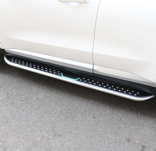 2 estribos laterales de aluminio para Audi Q3 2019-2023 miniatura 7