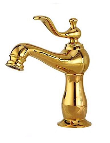 TONPOP - Lavabo Personalidad Plomería Hardware aureate Grifo, Grifo, Artículos sanitarios y Grifo mezclador