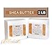 Pifito Shea Butter Melt and Pour Soap Base (2 lb) │ Premium 100% Natural Glycerin Soap Base │ Luxurious Soap Making Supplies
