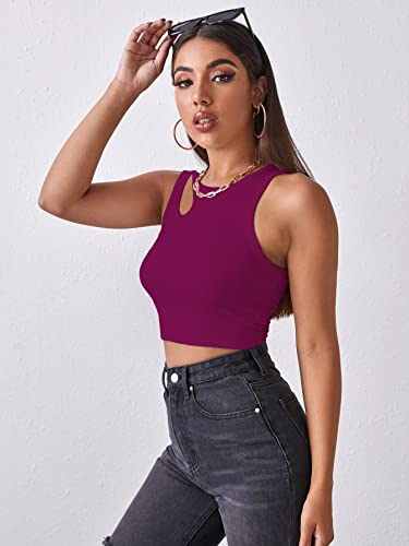 Image of Shasmi Women's Striped Slim Fit Crop, Ribbed, Stylish Tank Top, Soft and Comfy Fabric has Some Stretch