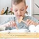SUPRROW 9 Sets Holz-Grabwerkzeuge Für Kinder,Archäologische Werkzeuge Kinder,Rock-Geographie-Set,Dinosaurier-ausgrabungsset,Meißelhammer Lernspielzeug