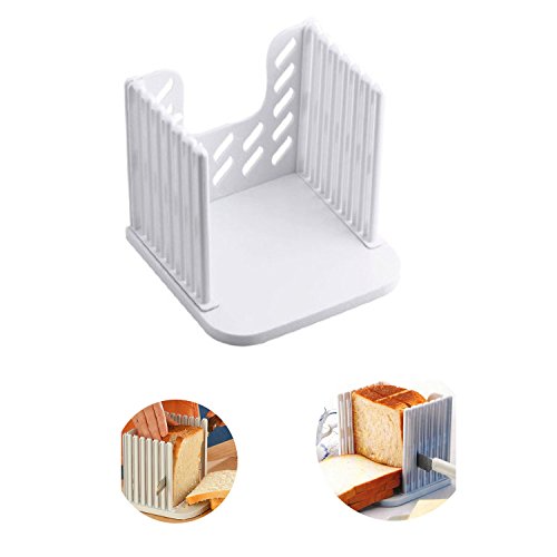Amyhome Bread Slicer Toast Slicer Bread Toast Slicer Bagel Loaf Slicer Sandwich Maker