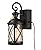 Darkaway Motion Sensor Outdoor Wall Light, Dusk to Dawn Outdoor Porch Light with GFCI Outlet Waterproof Exterior Wall Sconce with Seeded Glass Black Wall Mount Lighting Fixture for House Patio Garage