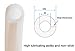 PTFE Teflon tubing 5ft - 4mm ID X 6mm OD for 3.0 filament Bowden 3D printer - Allen Tech PTFE Teflon tube