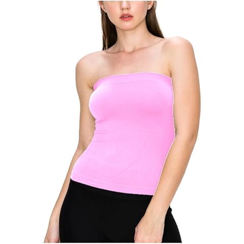 R&N FASHIONS Women's Strapless Boob Tube Top Cover