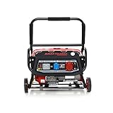 GENERATORE DI CORRENTE TRIFASE E MONOFASE KRAFT&DELE 2800watt...