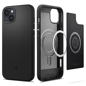 Spigen voor iPhone 14 Case Mag Armor Hoesje -Matte Black