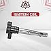 Ignition Coil - Replaces 07K905715F, 06H 905 115B - Compatible with Volkswagen & Audi Vehicles - MK5 and MK6 GTI, Rabbit, Golf, A4, A5, A6, A7, Q5, TT, R8 Coils