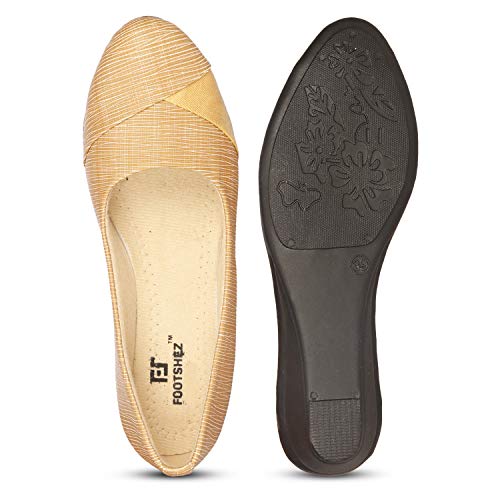 Image of Footshez 811 Breathable|Light Weight|Fashionable| Western Design and Comfortable Bellies for Women