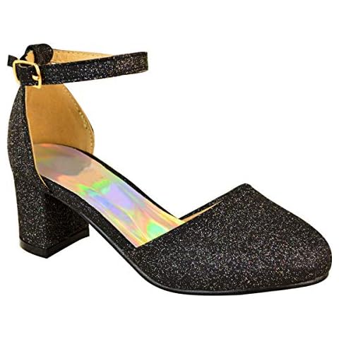 Fashion Thirsty Girls Diamante Block Heels Cover